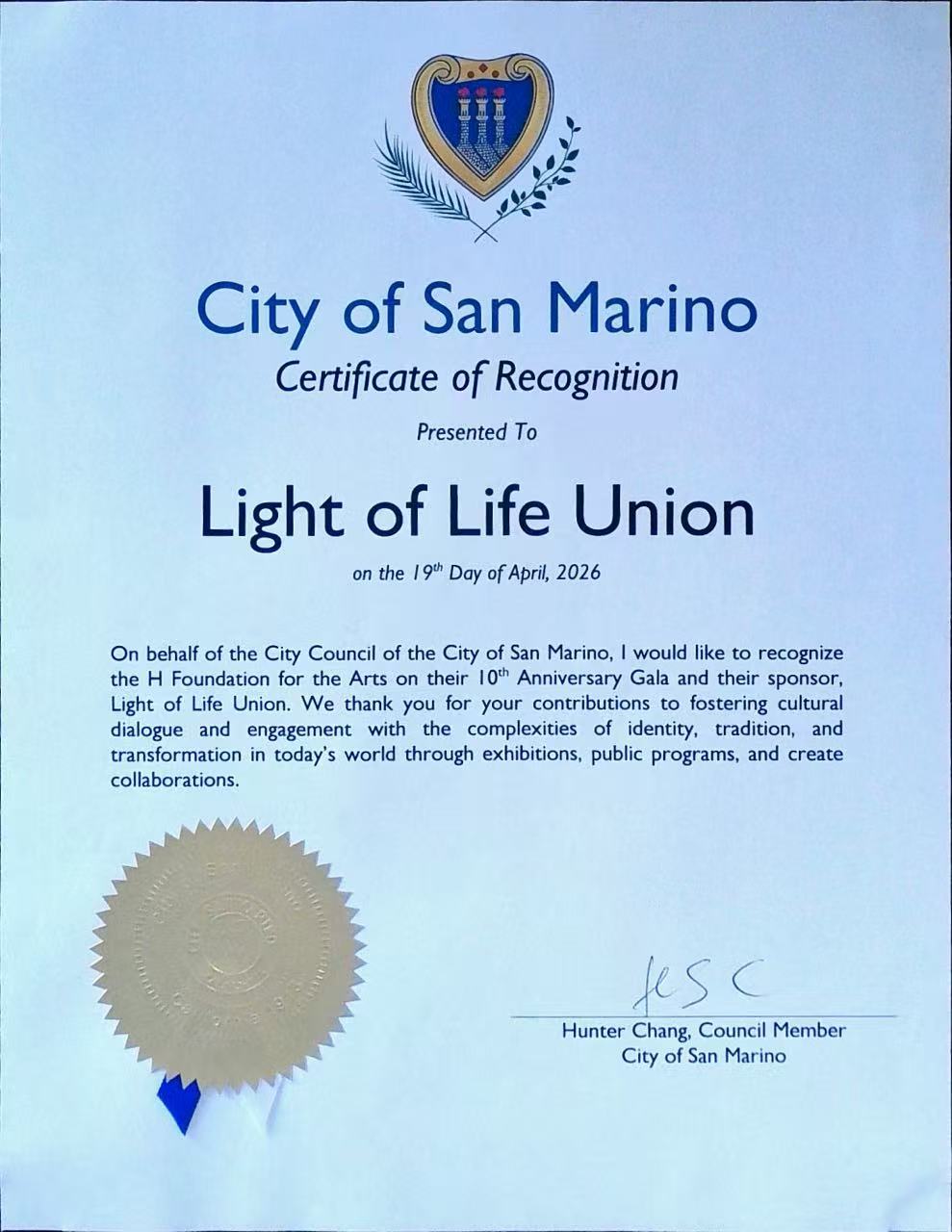 Certificate 9